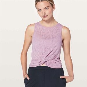 LULULEMON BREEZE THROUGH TWIST TANK